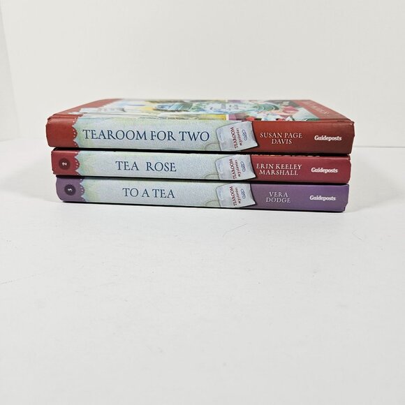 Guideposts Tearoom Mysteries 1-3 Set Of 3 Hardcover Books Davis Marshall & Dodge - Picture 2 of 11